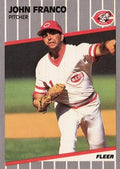 1989 Fleer #162 John Franco