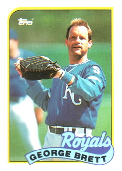 1989 Topps #200 George Brett