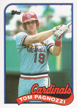 1989 Topps #208 Tom Pagnozzi