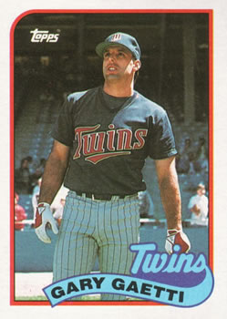 1989 Topps #220 Gary Gaetti