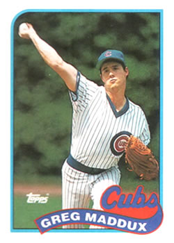 1989 Topps #240 Greg Maddux