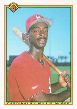 1990 Bowman #194 Willie McGee