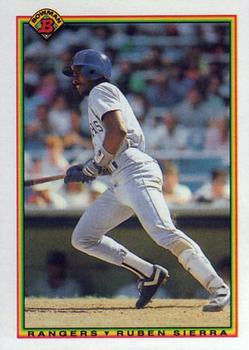1990 Bowman #490 Ruben Sierra