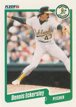 1990 Fleer #6 Dennis Eckersley