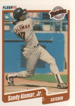 1990 Fleer #150 Sandy Alomar, Jr.