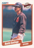 1990 Fleer #167 Benito Santiago
