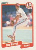 1990 Fleer #264 Todd Worrell