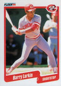 1990 Fleer #423 Barry Larkin