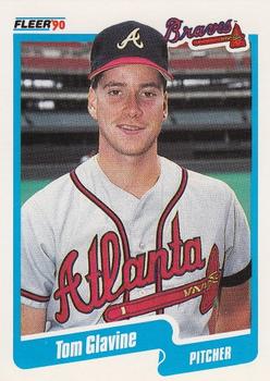 1990 Fleer #583 Tom Glavine