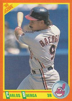 1990 Score Rookie & Traded #74T Carlos Baerga