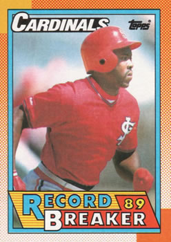 1990 Topps #6 Vince Coleman