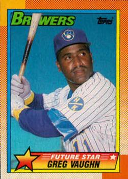 1990 Topps #57 Greg Vaughn