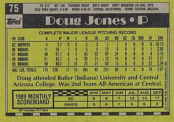 1990 Topps #75 Doug Jones