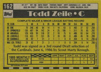 1990 Topps #162 Todd Zeile