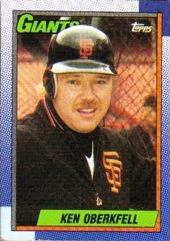 1990 Topps #488 Ken Oberkfell