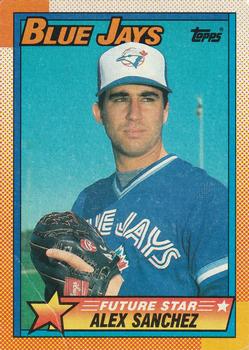 1990 Topps #563 Alex Sanchez