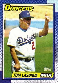 1990 Topps #669 Tom Lasorda