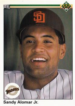 1990 Upper Deck #655 Sandy Alomar, Jr.