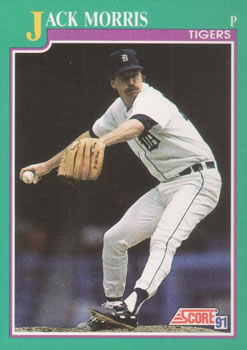 1991 Score #114 Jack Morris