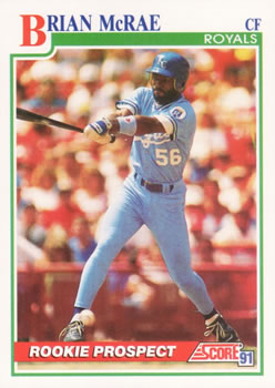 1991 Score #331 Brian McRae