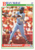 1991 Score #331 Brian McRae