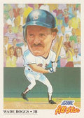 1991 Score #393 Wade Boggs