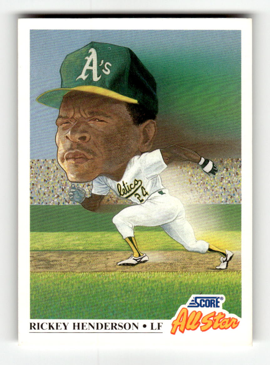 1991 Score #397 Rickey Henderson