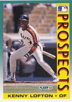 1992 Fleer #655 Kenny Lofton
