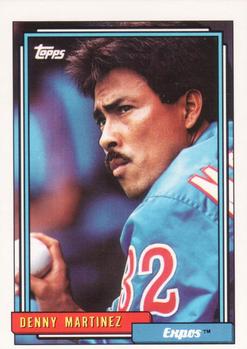 1992 Topps #15 Denny Martinez