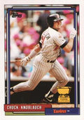 1992 Topps #23 Chuck Knoblauch