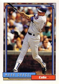 1992 Topps #140 Mark Grace