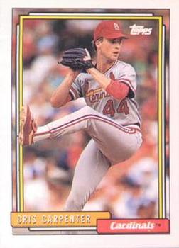1992 Topps #147 Cris Carpenter