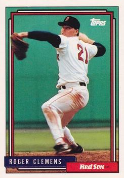 1992 Topps #150 Roger Clemens