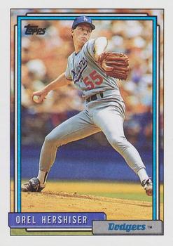 1992 Topps #175 Orel Hershiser