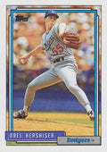 1992 Topps #175 Orel Hershiser