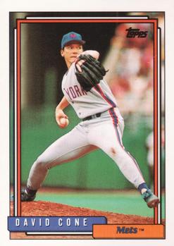 1992 Topps #195 David Cone