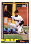 1992 Topps #330 Will Clark