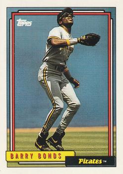 1992 Topps #380 Barry Bonds