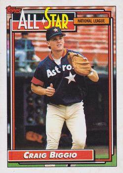 1992 Topps #393 Craig Biggio
