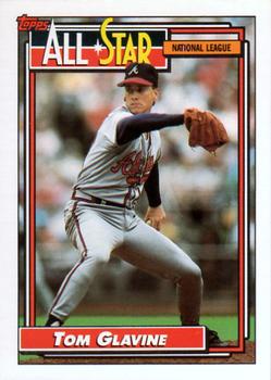 1992 Topps #395 Tom Glavine
