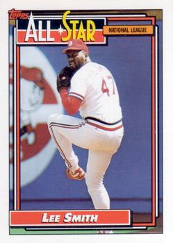 1992 Topps #396 Lee Smith