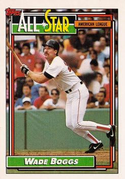 1992 Topps #399 Wade Boggs