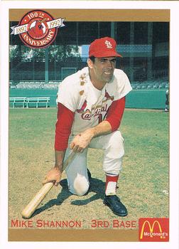 1992 Pacific McDonald's St. Louis Cardinals #31 Mike Shannon