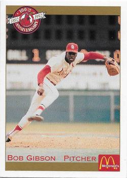 1992 Pacific McDonald's St. Louis Cardinals #46 Bob Gibson