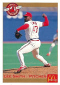 1992 Pacific McDonald's St. Louis Cardinals #53 Lee Smith