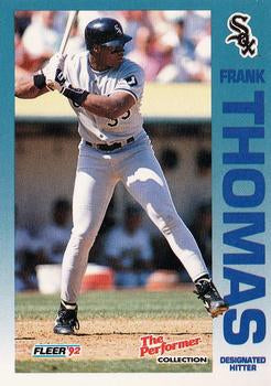 1992 Fleer 7-Eleven/Citgo The Performer #2 Frank Thomas