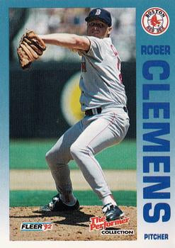 1992 Fleer 7-Eleven/Citgo The Performer #6 Roger Clemens