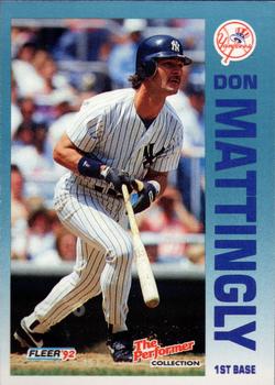 1992 Fleer 7-Eleven/Citgo The Performer #16 Don Mattingly