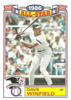 1987 Topps #17 Dave Winfield Glossy All-Stars