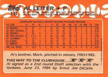 1988 Topps #18 Al Leiter